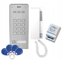 Domofon Aco Zestaw Natynkowy Czytnik Rfid Szyfrator Kod