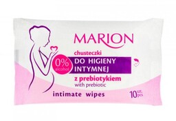 MARION Chusteczki do higieny intymnej z prebiotykiem 10
