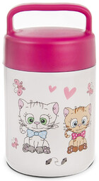 Termos obiadowy stalowy KOTEK 450 ml
