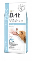 Brit Grain Free Veterinary Diet Dog Obesity Jagnięina