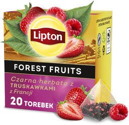 Herbata Lipton czarna Forest Fruit owoce leśne 20