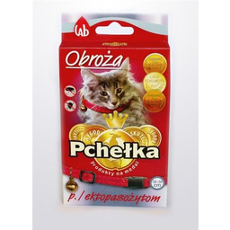 Pchełka Obroża dla kotów z dzwonkiem 20-30 cm