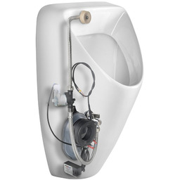 SCHWARN pisuar ze spłuczką automatyczną 6V DC, zasilanie