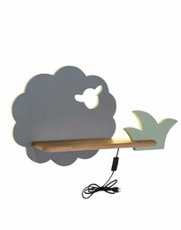 Kinkiet Led Sheep, lampy do pokoju dziecięcego, candellux,