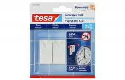 Gwóźdź samoprzylepny do płytek Tesa Powerstrips nośność