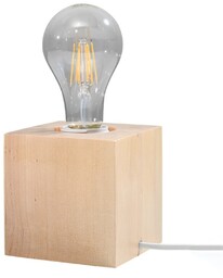 Lampka biurkowa ARIZ 1xe27 drewno