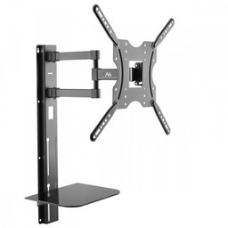 Maclean Uchwyt TV 32"-55" z półką na DVD