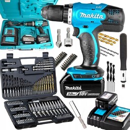 Makita Zestaw Wiertarka Wkrętarka Akumulatorowa 18V Majsterkowicza