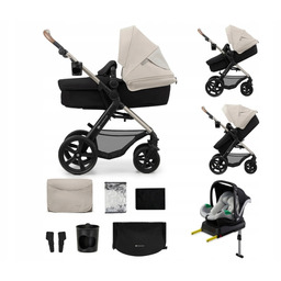 Wózek wielofunkcyjny Kinderkraft Moov 2 4w1 Szary