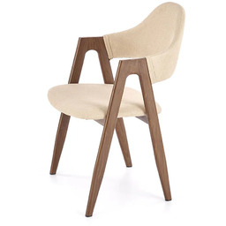 Edinos Beżowe krzesło z podłokietnikami B3-W12