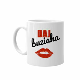 Daj buziaka - kubek z nadrukiem