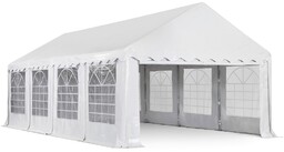 Biały namiot imprezowy ogrodowy Hanower 4x8 m Garden