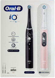ORAL-B iO 6 DUO Black i Pink Zestaw
