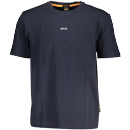 MĘSKI T-SHIRT Z KRÓTKIM RĘKAWEM HUGO BOSS NIEBIESKI