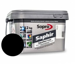 Fuga perłowa 1-6 mm Sopro Saphir czarna (90)
