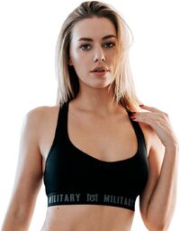 Biustonosz sportowy Military Gym Wear Ring Military -