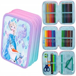 Coolpack Frozen Kraina Lodu Piórnik Potrójny Z Wyposażeniem