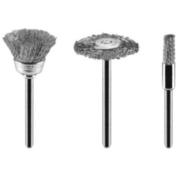 GRAPHITE Szczotki stalowe 55H066 (3 szt.)