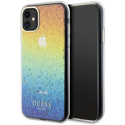 Etui Guess IML Faceted Mirror Disco Iridescent