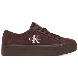 Tenisówki Calvin Klein Vulc Flatf Laceup Suede HW0HW03088
