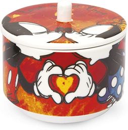 Egan Cukiernica, model Mickey Sweet Love, porcelana, czerwona
