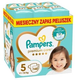 PAMPERS Pieluchy Premium Care Monthly Box 5 Junior