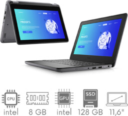 2w1 Dell Latitude 3140 Intel N200 8GB 128SSD