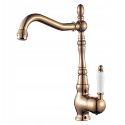 Bateria Kuchenna Stojąca Miedziana Retro Miedź