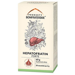 Produkty Bonifraterskie Hepatofratin Forte, 30saszetek