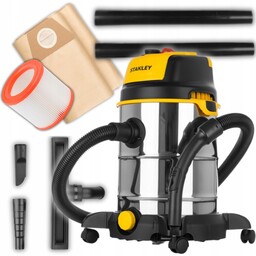 Odkurzacz przemysłowy Metal na mokro i sucho Stanley