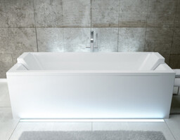 BESCO WAQ-170-PK Besco Quadro wanna prostokątna 170x75 cm