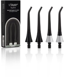 VITAMMY HYDRA CZARNE Końcówki do irygatora, precyzyjne czyszczenie,
