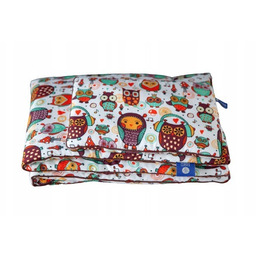 Bamboo Line Pościel Dziecięca z wypełnieniem Sowy Muzyczne