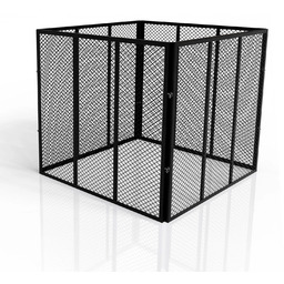 METALOWY KOMPOSTOWNIK OGRODOWY 450L STAL OCYNKOWANA SZYBKI MONTAŻ