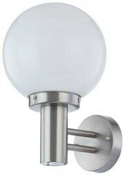 Lindby - Nada Ścienna Lampa Ogrodowa Stainless Steel
