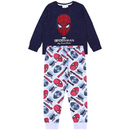 Szaro-Granatowa Piżama Spider-Man Marvel