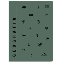 Zeszyt A5/60K kratka UV Geografia (10szt)