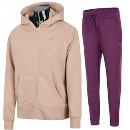 4F DAMSKI DRES BAWEĹNA KOMPLET BLUZA SPODNIE /