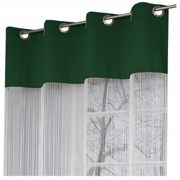 Firany Makarony na przelotki 150x250 wys makaron Biały