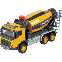 213723002 Majorette Grand Volvo Betoniarka 19 cm, zabawkowy