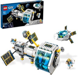 LEGO City, klocki, Stacja kosmiczna na Księżycu, 60349