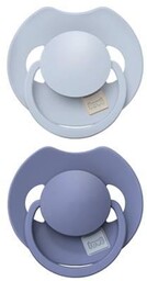 LOVI Smoczek dynamiczny silikonowy 18m+ Prime Baby Blue/Blue,