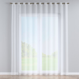 Firana na przelotkach, kremowy, Natural Touch