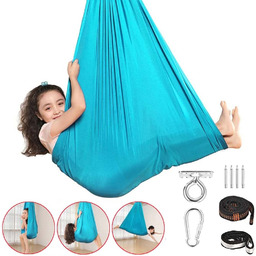 Huśtawka Dla Dzieci Hamak Chusta Sensoryczna Szarfa Akrobatyczna