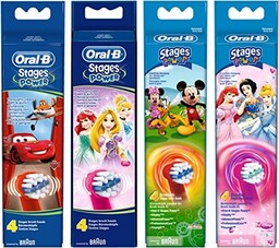 ORAL-B BRAUN Końcówki do szczoteczki dla dzieci Końcówki