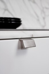 Uchwyt meblowy krawędziowy Bench 20 Aluminiowy Szczotkowany