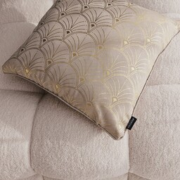 POSZEWKA DEKORACYJNA BELISSA - BEŻOWA 45x45