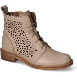 Botki Nicole 2992/055 Beżowe lico