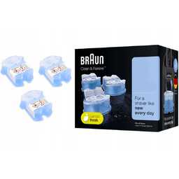 Wkład czyszczący BRAUN CCR3, 3 szt -