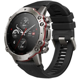 AMAZFIT Smartwatch Falcon Tytanowy Słuchawki